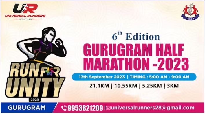 6th Edition Gurugram Half Marathon-2023