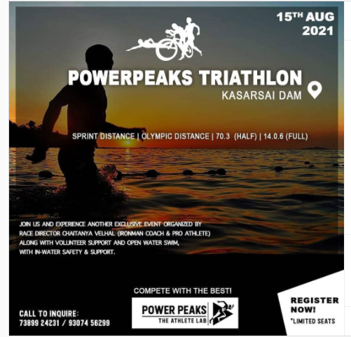 Powerpeaks Triathlon 15th August 2021