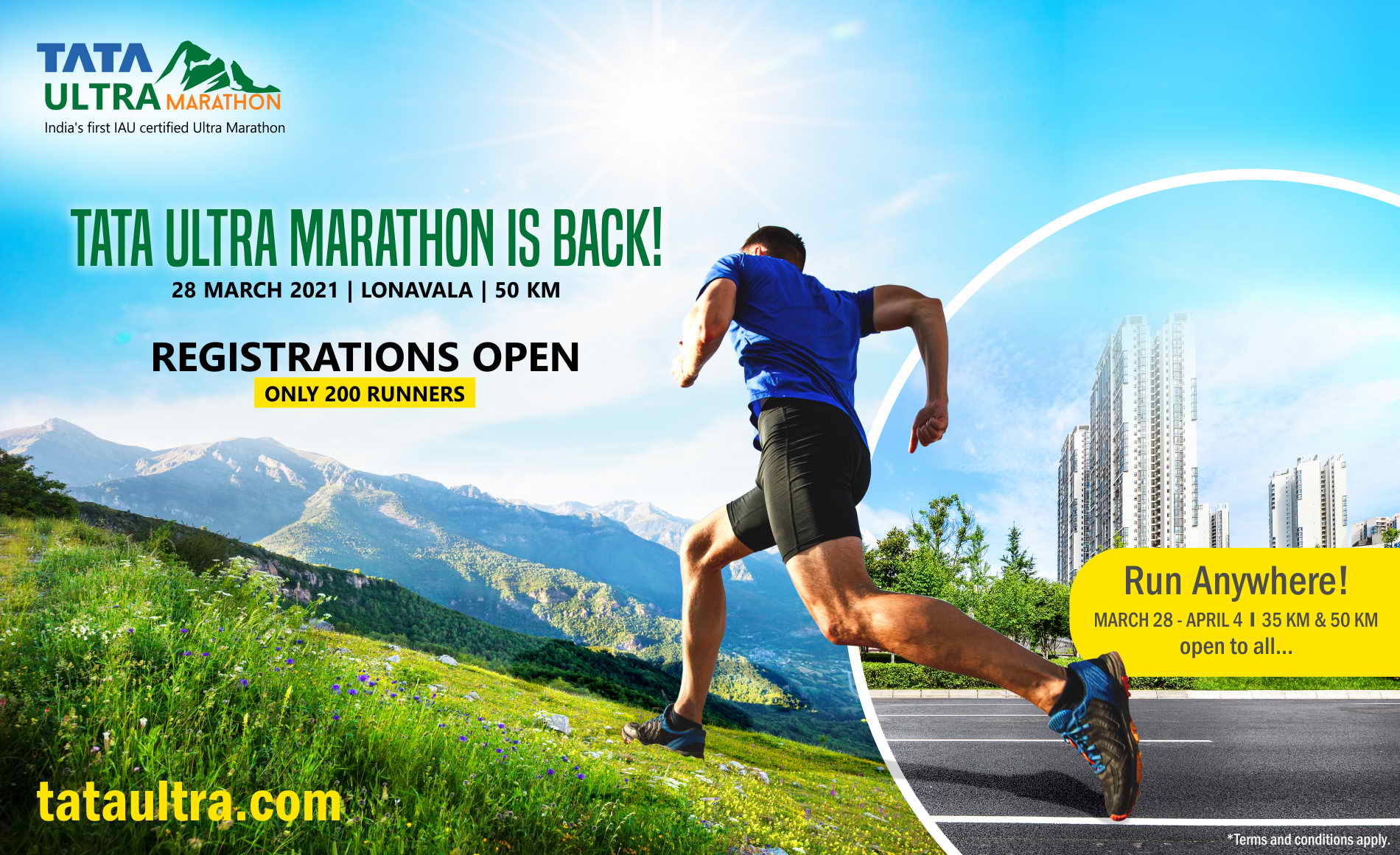 Tata Ultra Marathon (virtual)  2021