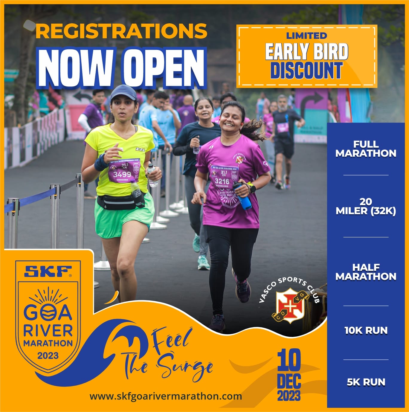 Skf Goa River Marathon 2023