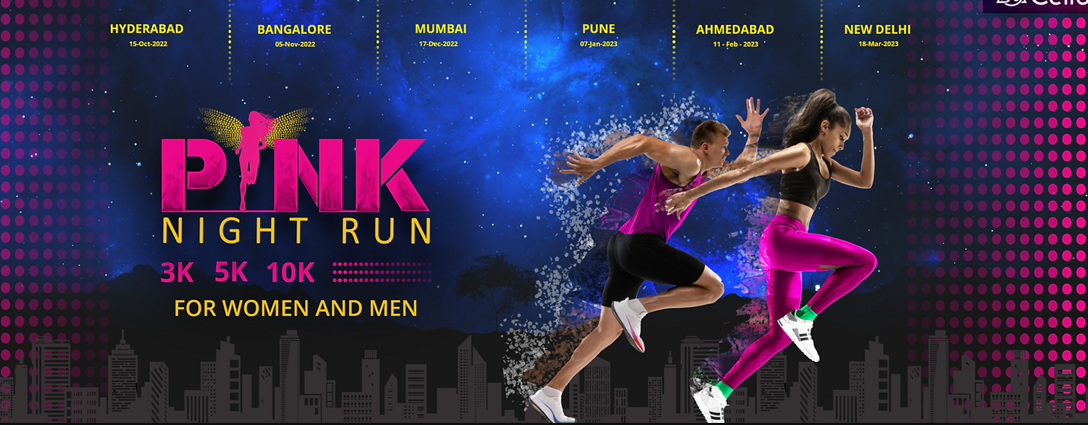 Pink Night Run New Delhi 2023