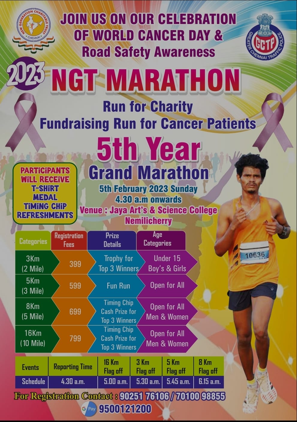 New Generation Charitable Trust (ngt) Marathon