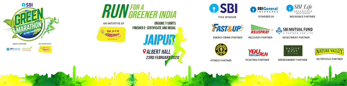 Sbi Green Marathon - Jaipur 2020