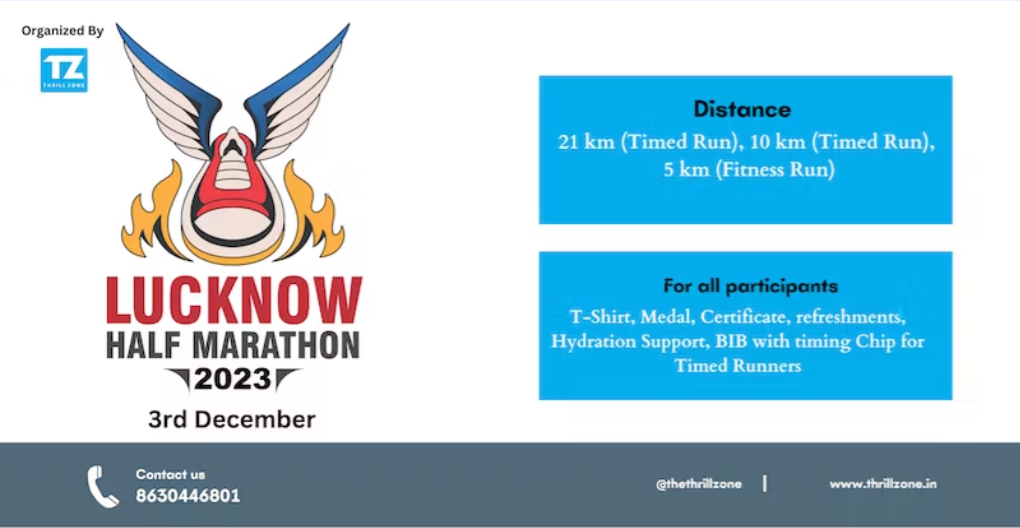 Lucknow Half Marathon 2023