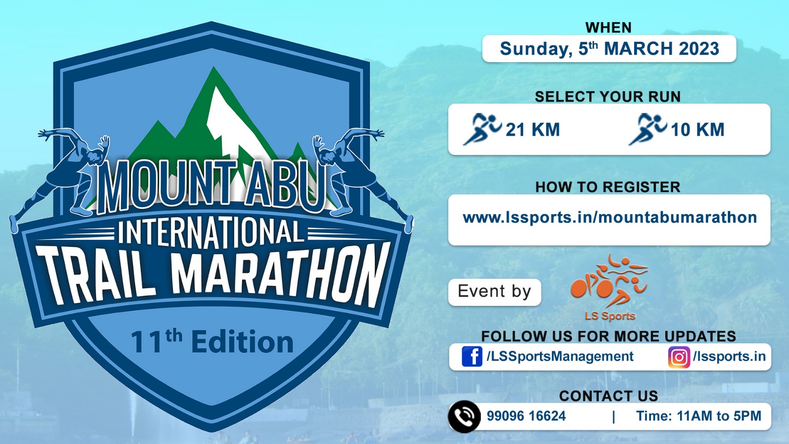 Mount Abu International Trail Marathon 2023