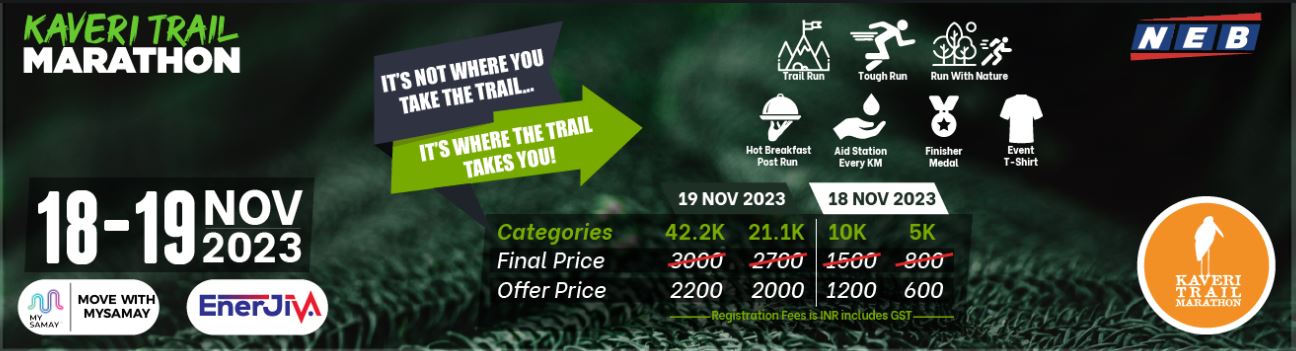 Kaveri Trail Marathon 2023