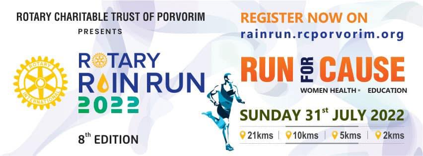 Rotary Rain Run Goa