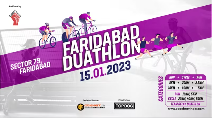 Faridabad Duathlon 2023