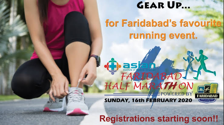 Asian Faridabad Half Marathon 2020