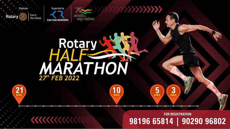 Rotary Half Marathon, New Kalyan