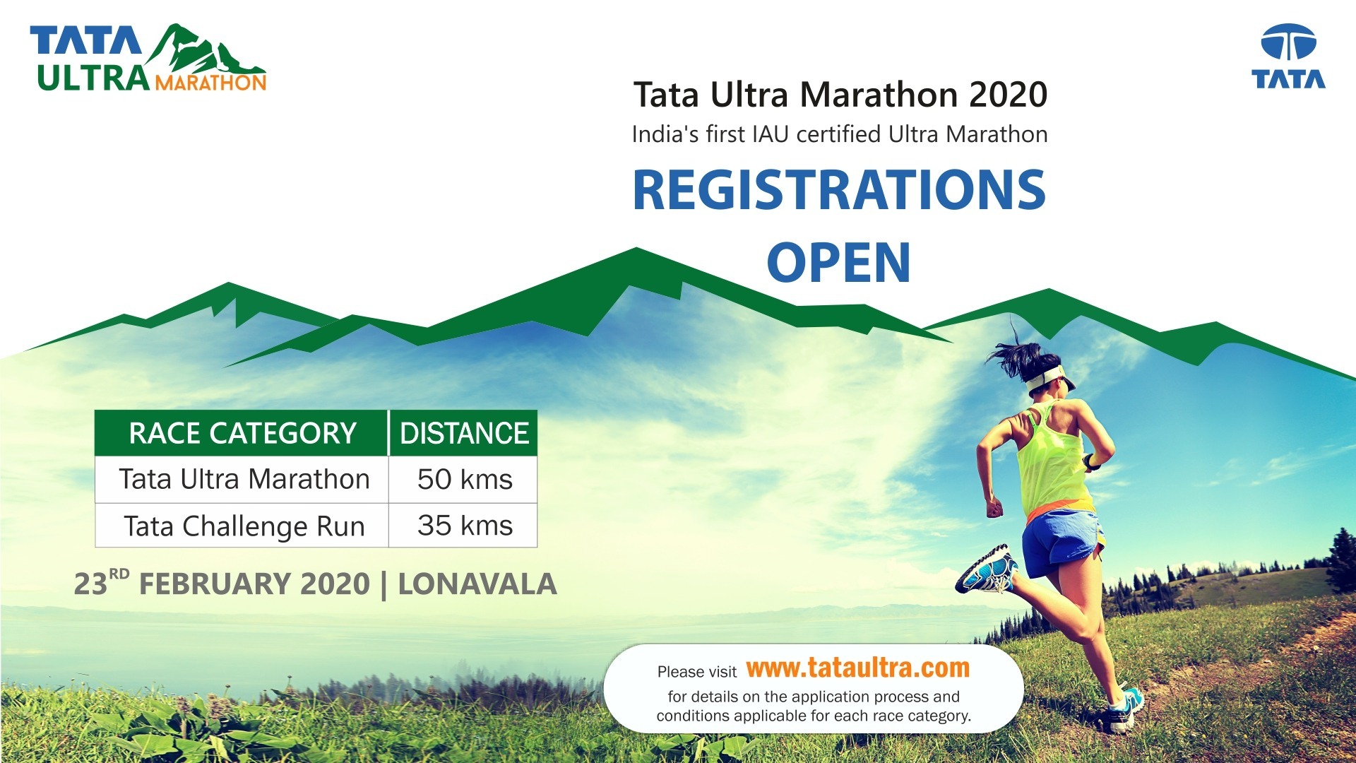 Tata Ultra Marathon 2020