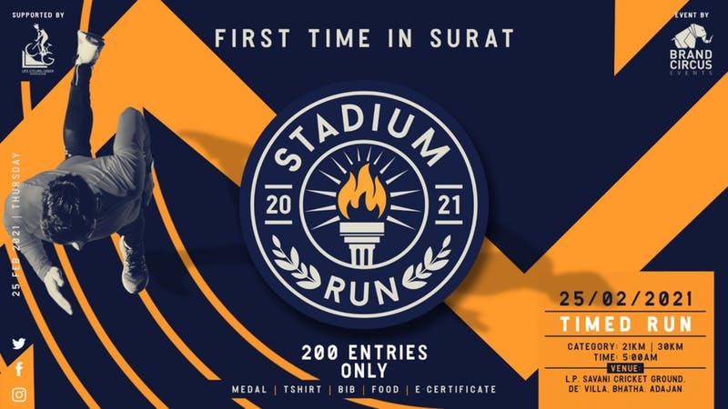 Stadium Run 2021 - Surat