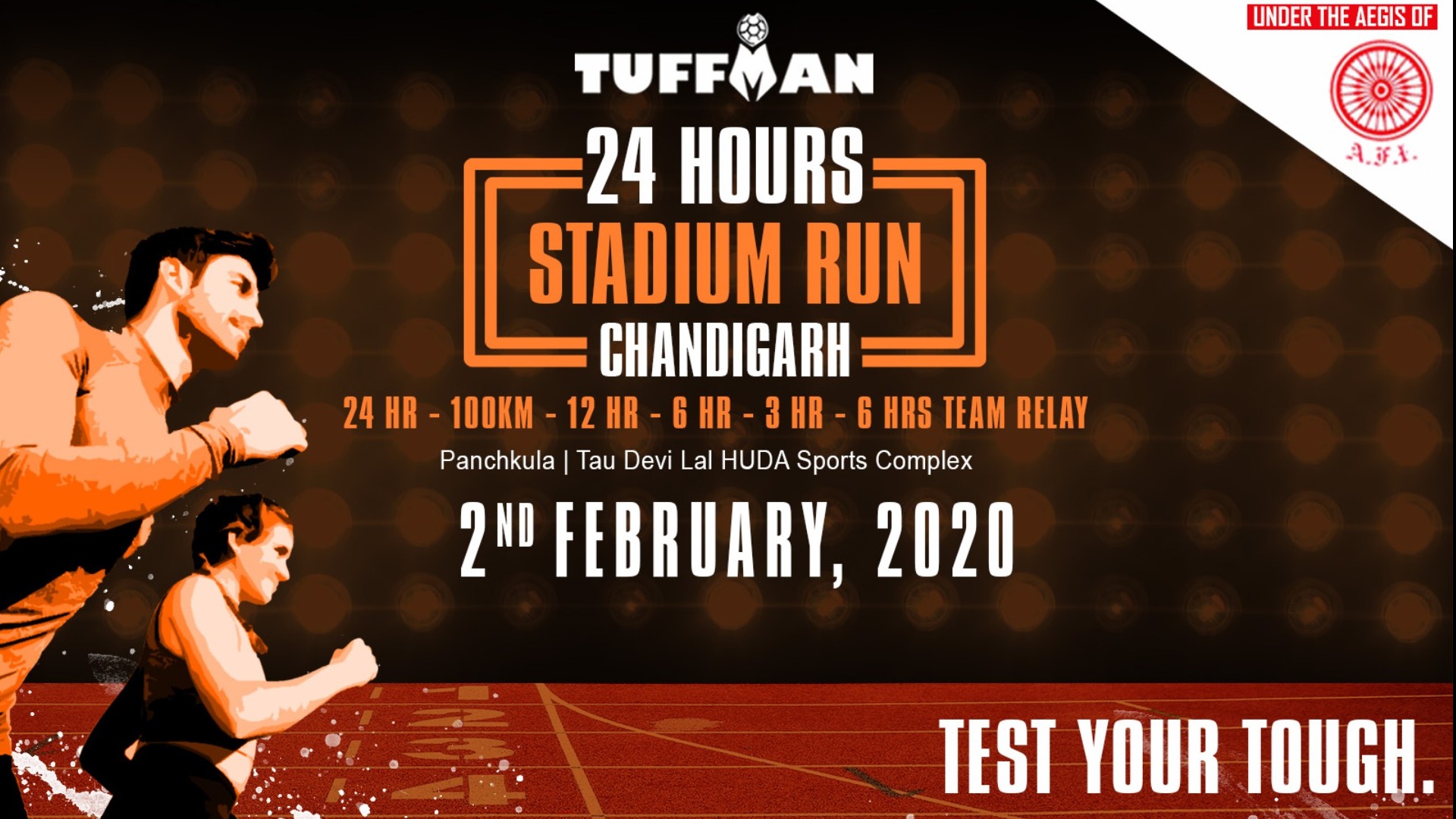 Tuffman 24 Hours Stadium Run Chandigarh 2020