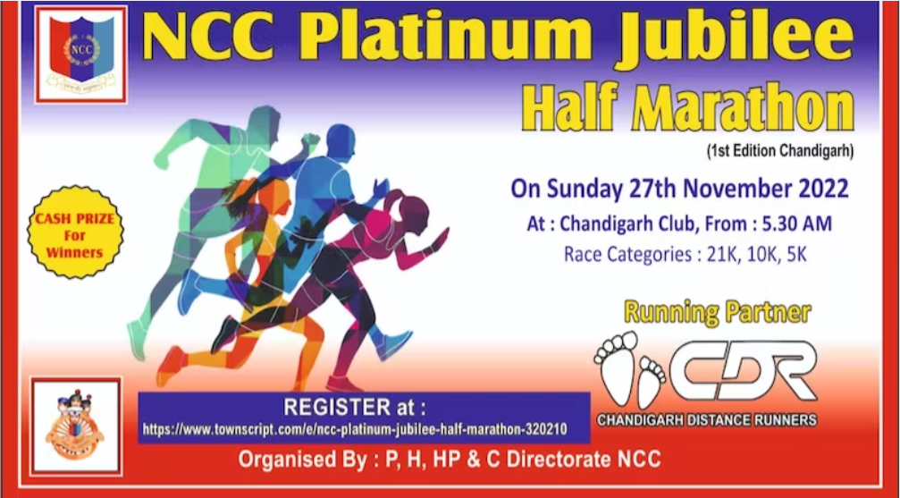 Ncc Platinum Jubilee Half Marathon