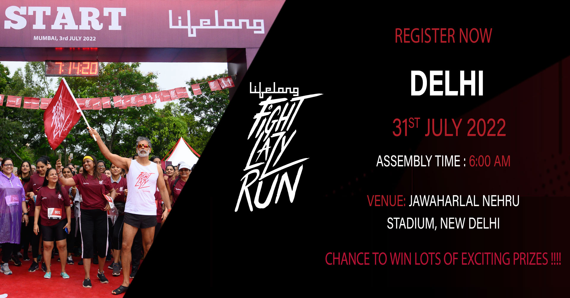 Lifelong Fight Lazy Run - A 5k Run - Delhi