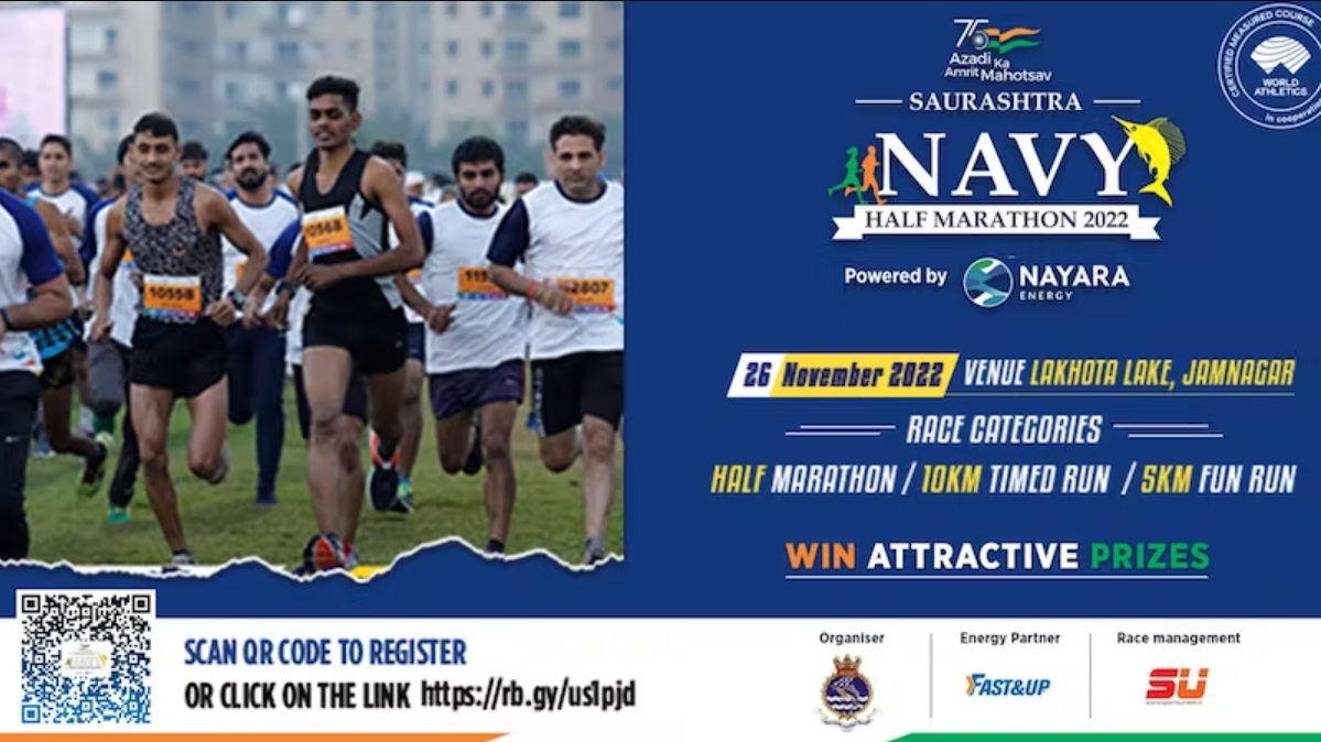 Saurashtra Navy Half Marathon