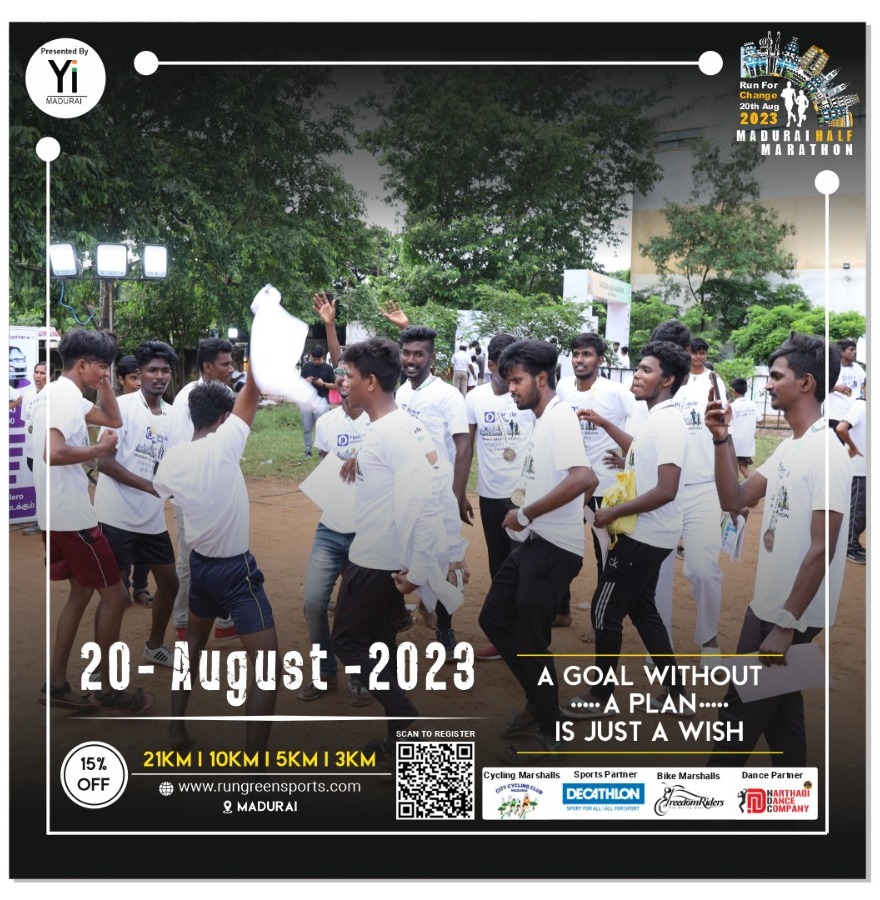 Madurai Half Marathon 2023