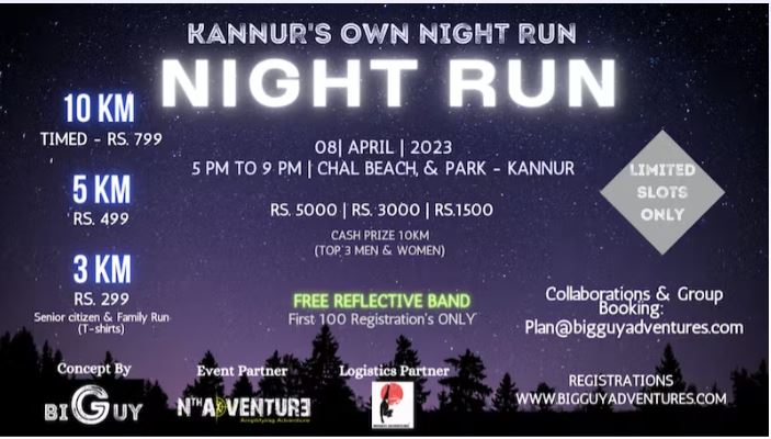 Night Run - Kannur April 2023