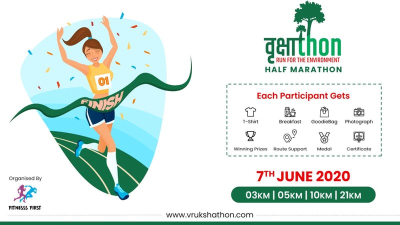 Vrukshathon Half Marathon  ( Cancelled)