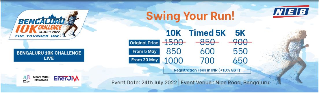 Bengaluru 10k Challenge 2022