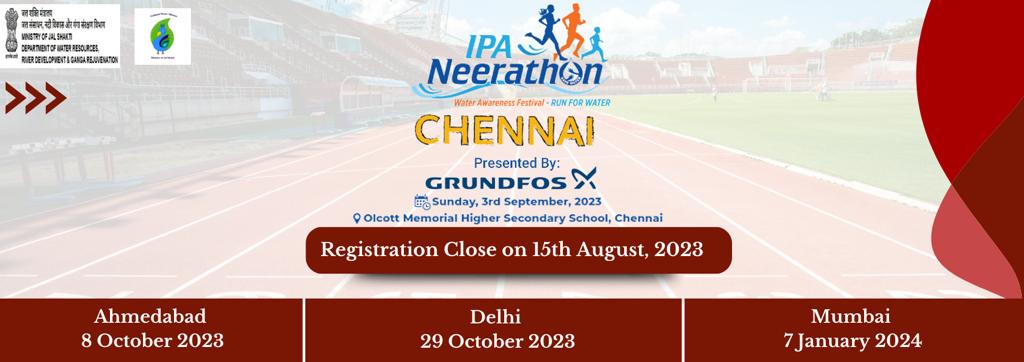 Ipa Neerathon 2023 Chennai