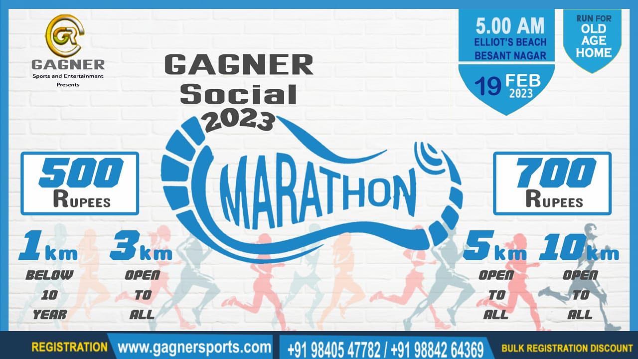 Gagner Social Marathon 2nd Edition - Run For Old Age Home