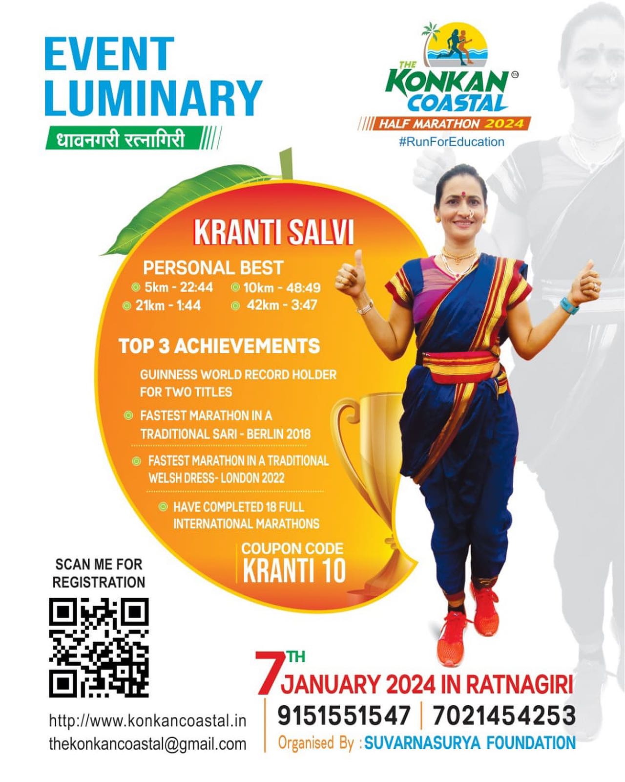 Konkan Coastal Half Marathon 2024