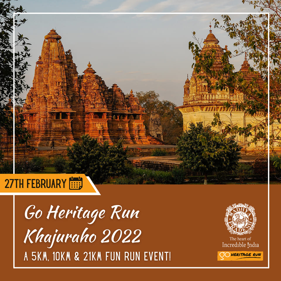 Go Herirage Run Khajuraho 2022