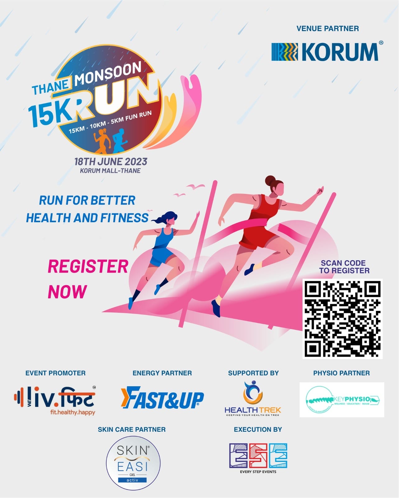 Thane Monsoon 15k Run 2023