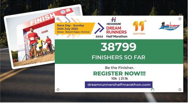 Hexaware Dream Runner Half Marathon