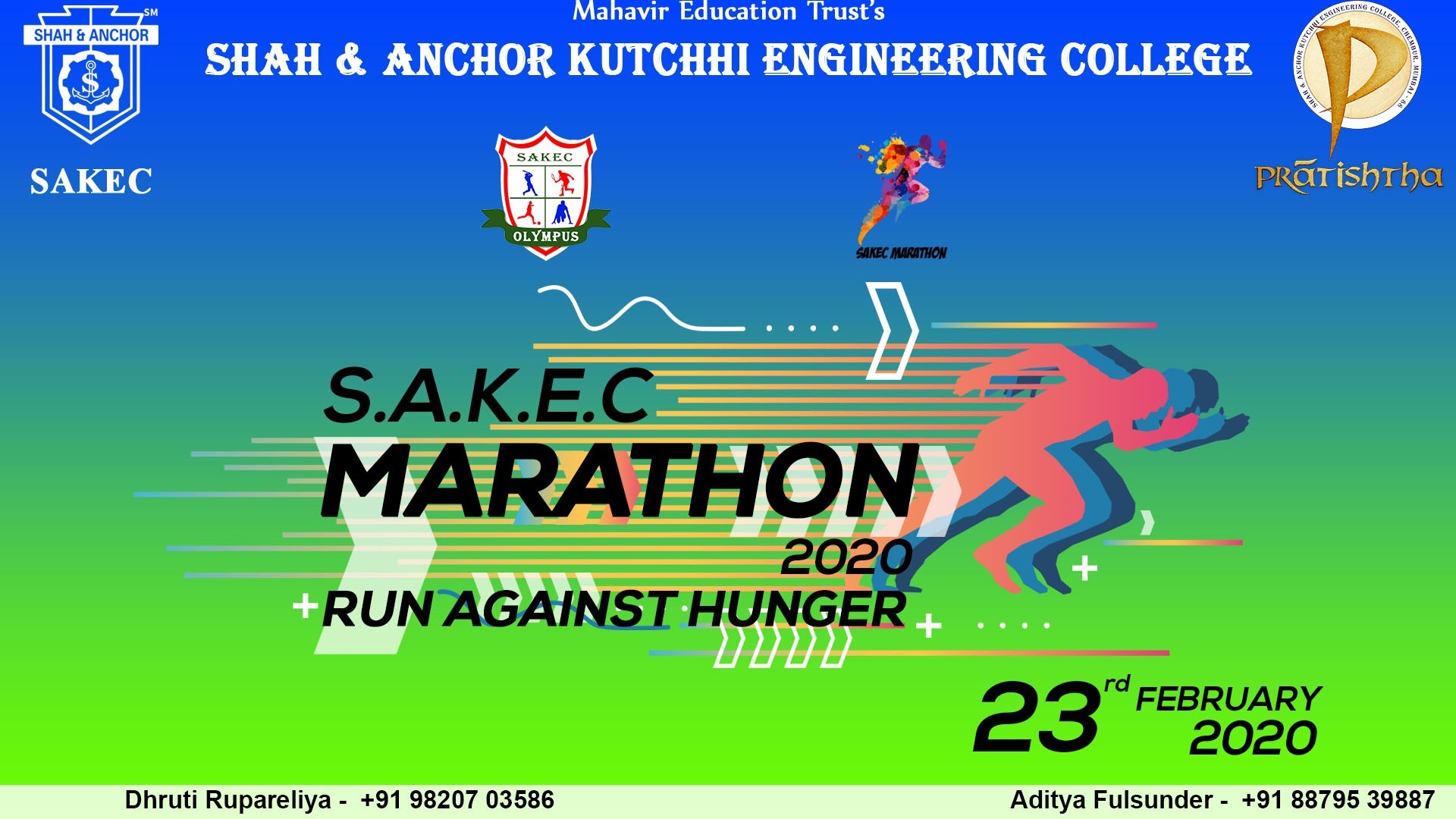 Sakec Marathon 2020 - Run Against Hunger