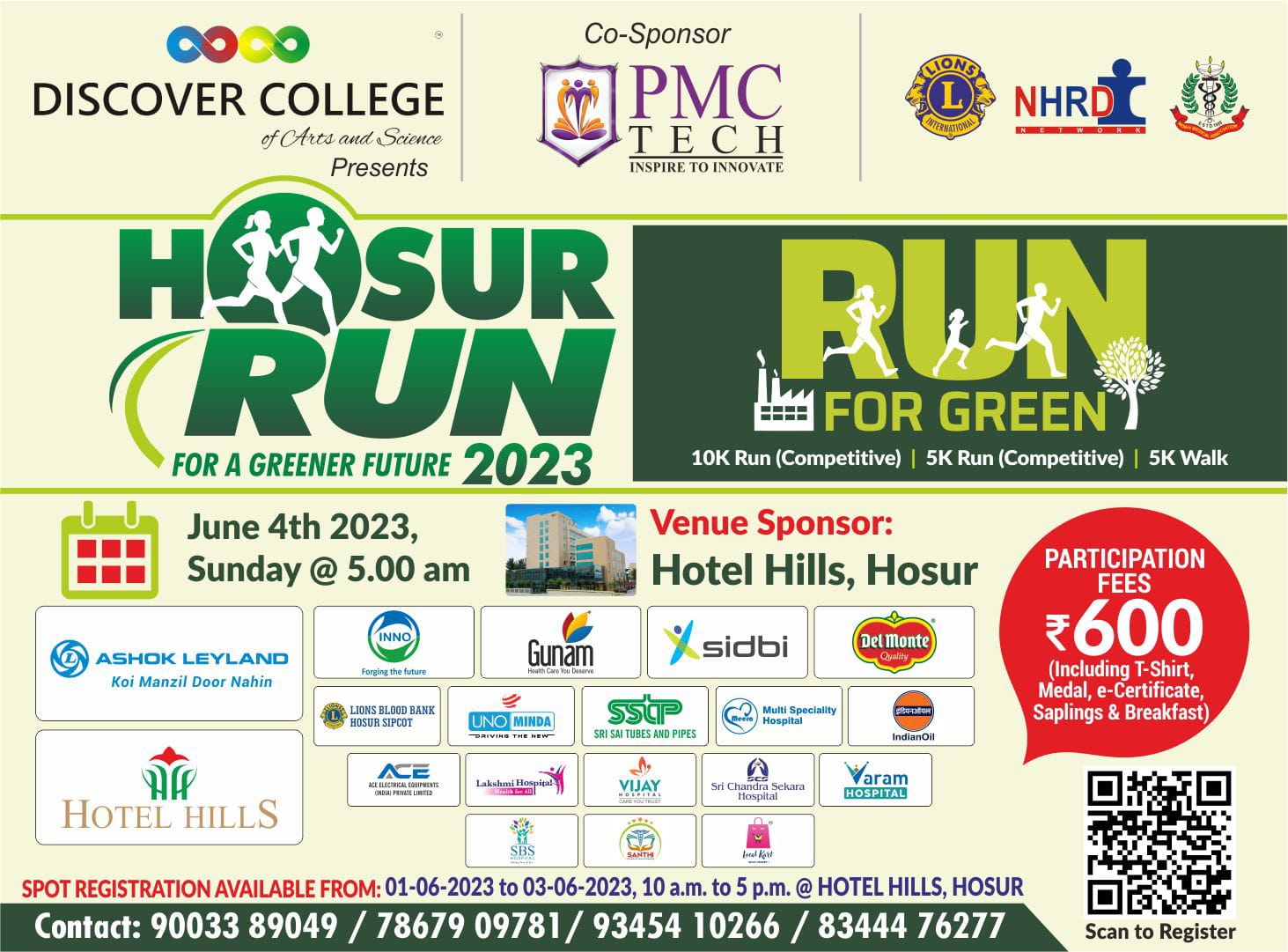 Hosur Run 2023