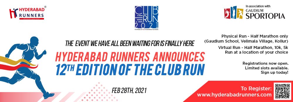 Hyderabad Runners Club Run 2021