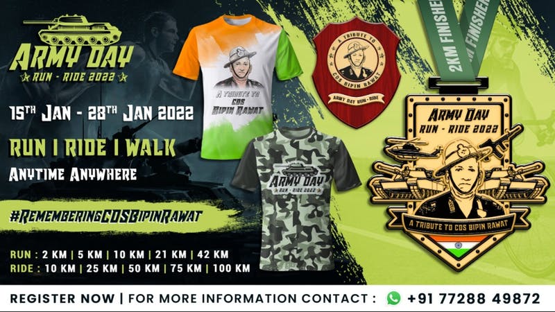 Army Day Run - Ride 2022