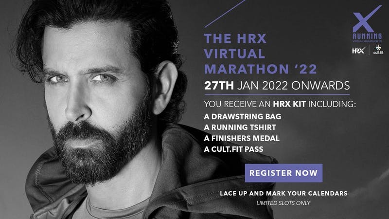 The Hrx Virtual Marathon 2022